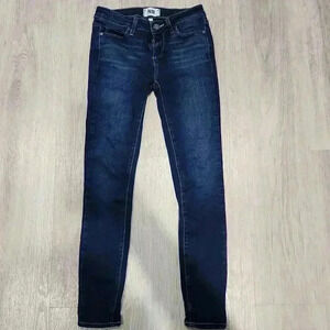 Paige Women's Verdugo Ultra Skinny Jeans Dark Wash Blue Size 26